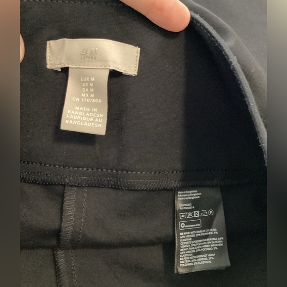 NWT H&M zip hem leggings - Picture 6 of 6